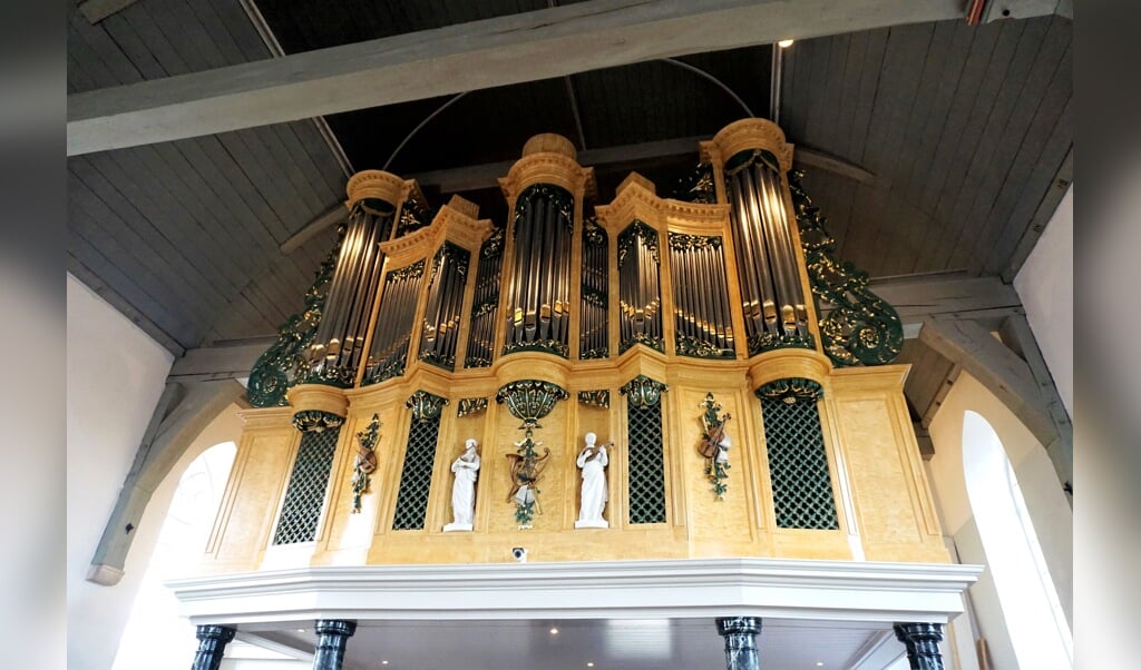 Het orgel van de Oude Kerk in Soest.
