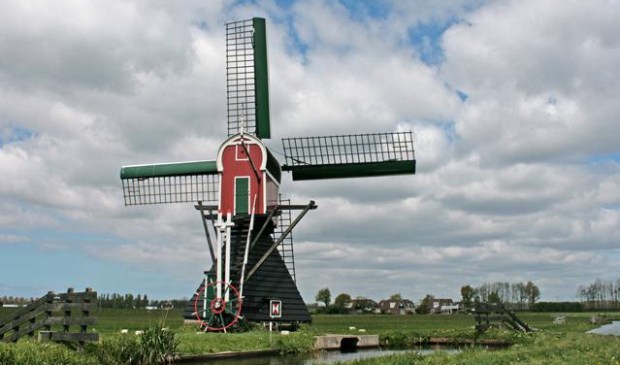De Kagermolen is open op de molendag.