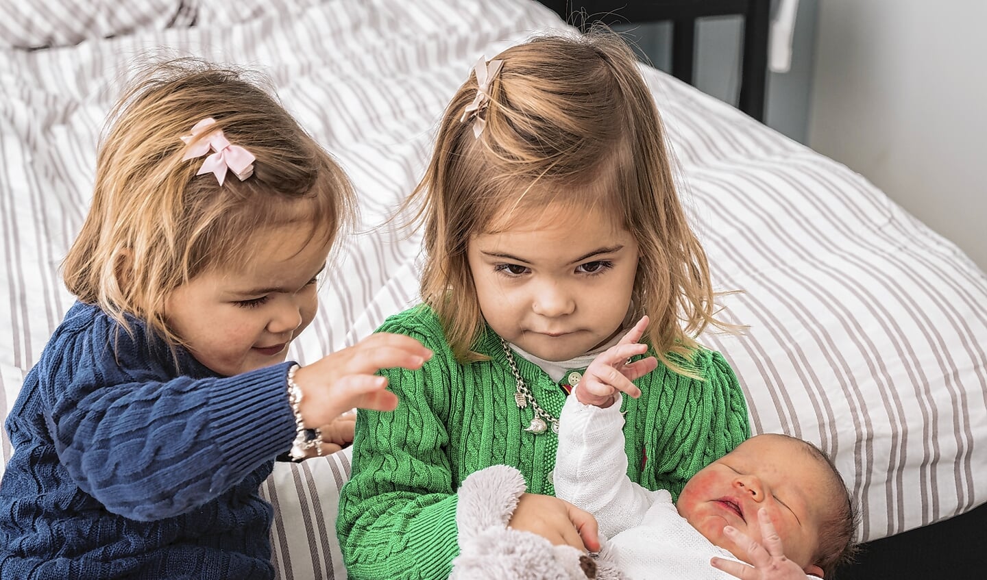 Het jaar 2018 was op 1 januari net twee uur oud, of de eerste baby in Barneveld, Anna Baan, werd al geboren.