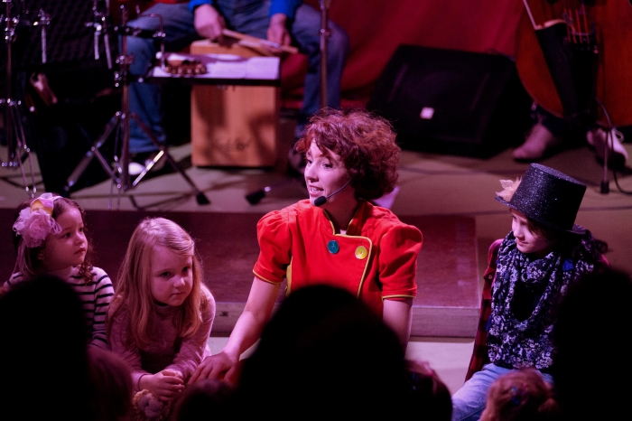 Jazz voor kinderen in De Observant met de Liedjestovenaar
