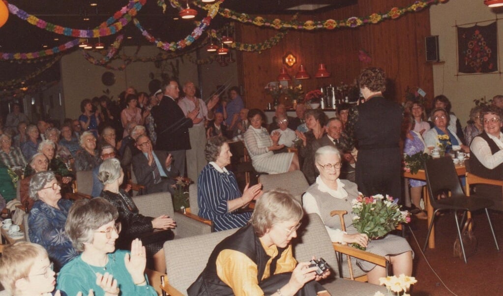 Feestavond in het E&E Gasthuis in de 80-er jaren
