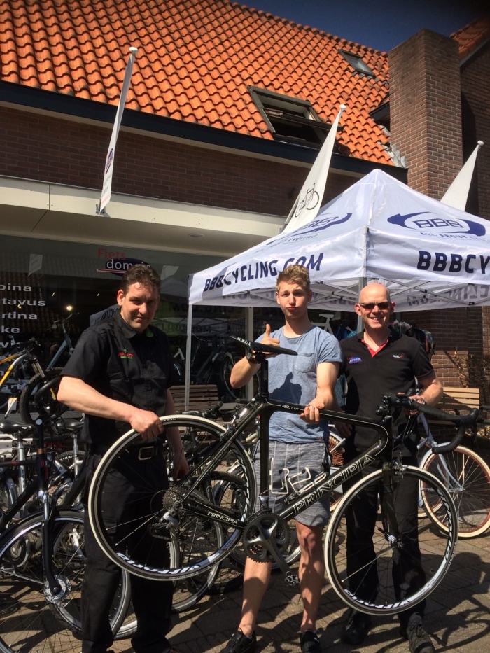 Dion van der Veer, Jasper Nijhuis en Johan Scholman