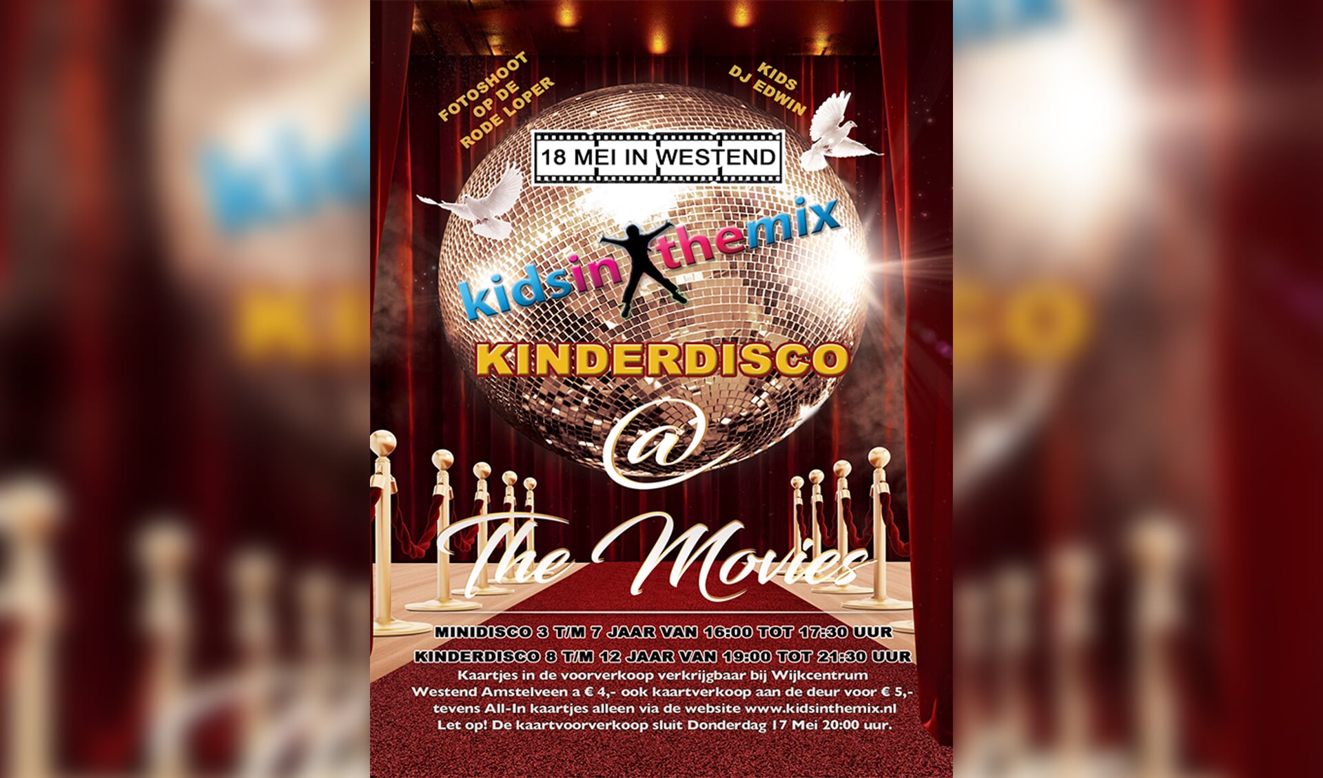 flyer Kinderdisco 18/5