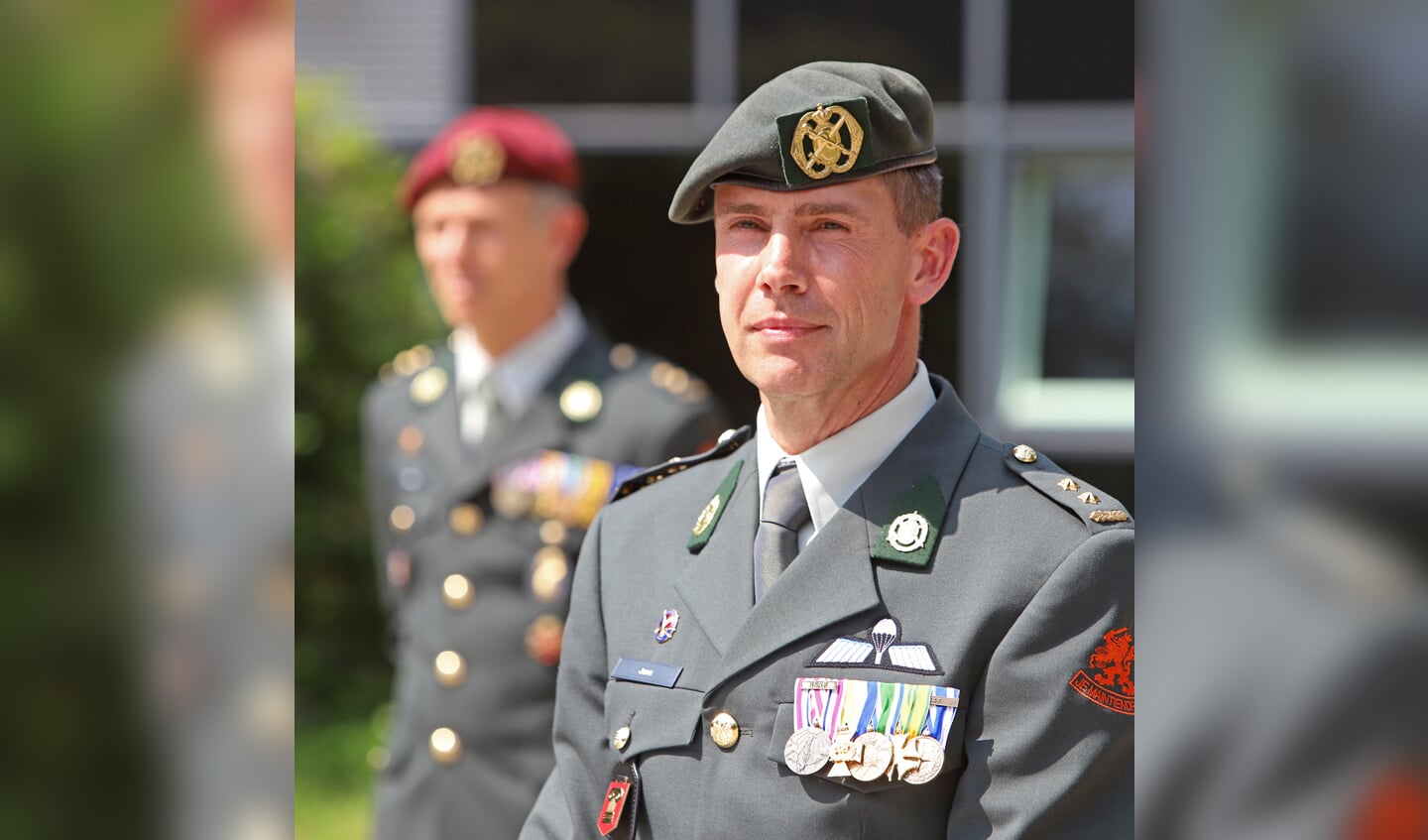 De nieuwe commandant van het MRC  luitenant-kolonel Léon Jans