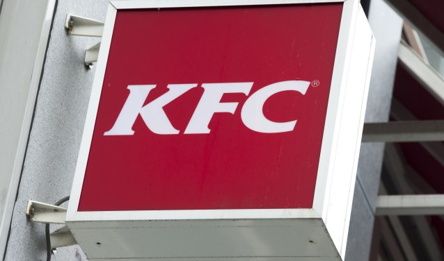 Het logo van KFC.