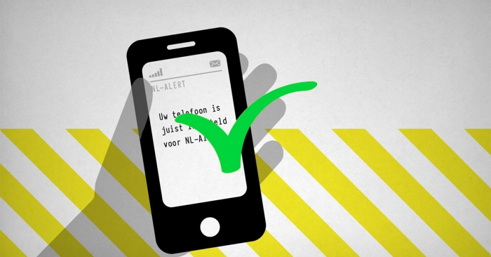 NL-alert op mobiele telefoon