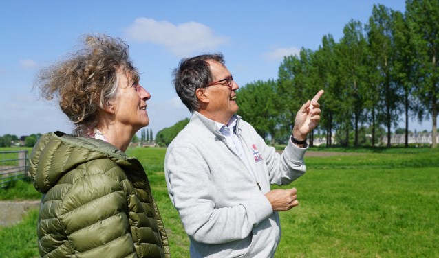 Renske Peters en Hans Buijze van Stichting Beschermers Amstelland.