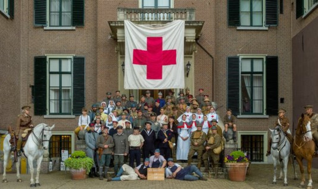 Re-enactors brengen de geschiedenis tot leven.