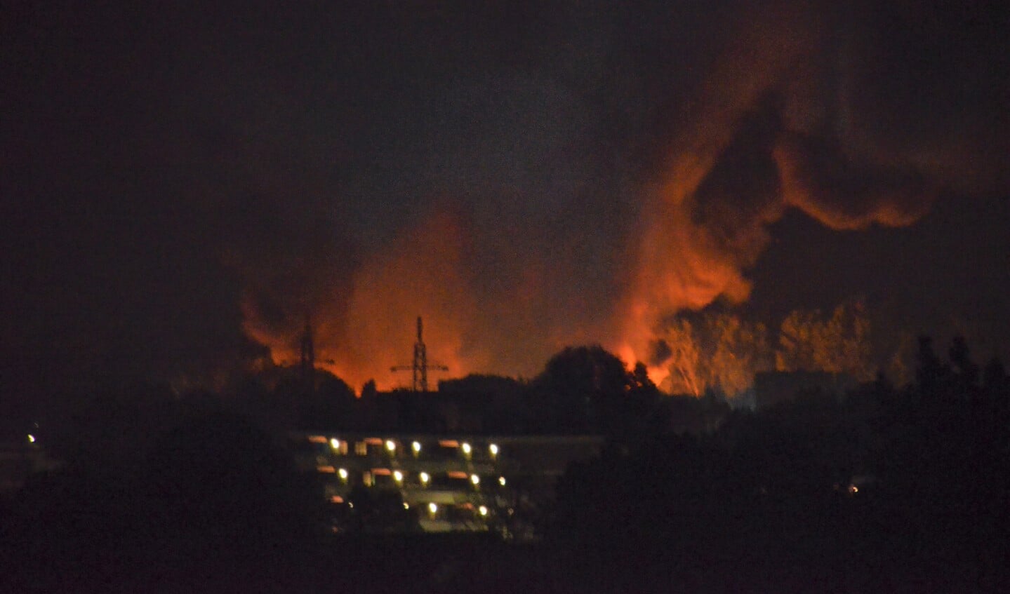 Foto vanaf de Valkestein in Ede.