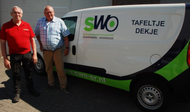 Vlastuin en Van Ginkel zijn chauffeurs voor Tafeltje Dekje.