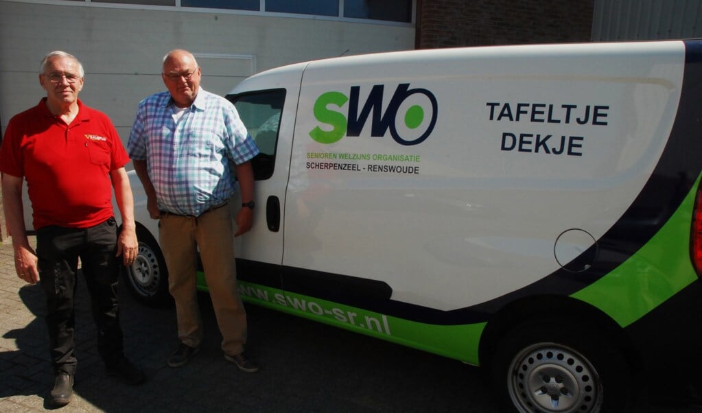 Vlastuin en Van Ginkel zijn chauffeurs voor Tafeltje Dekje.