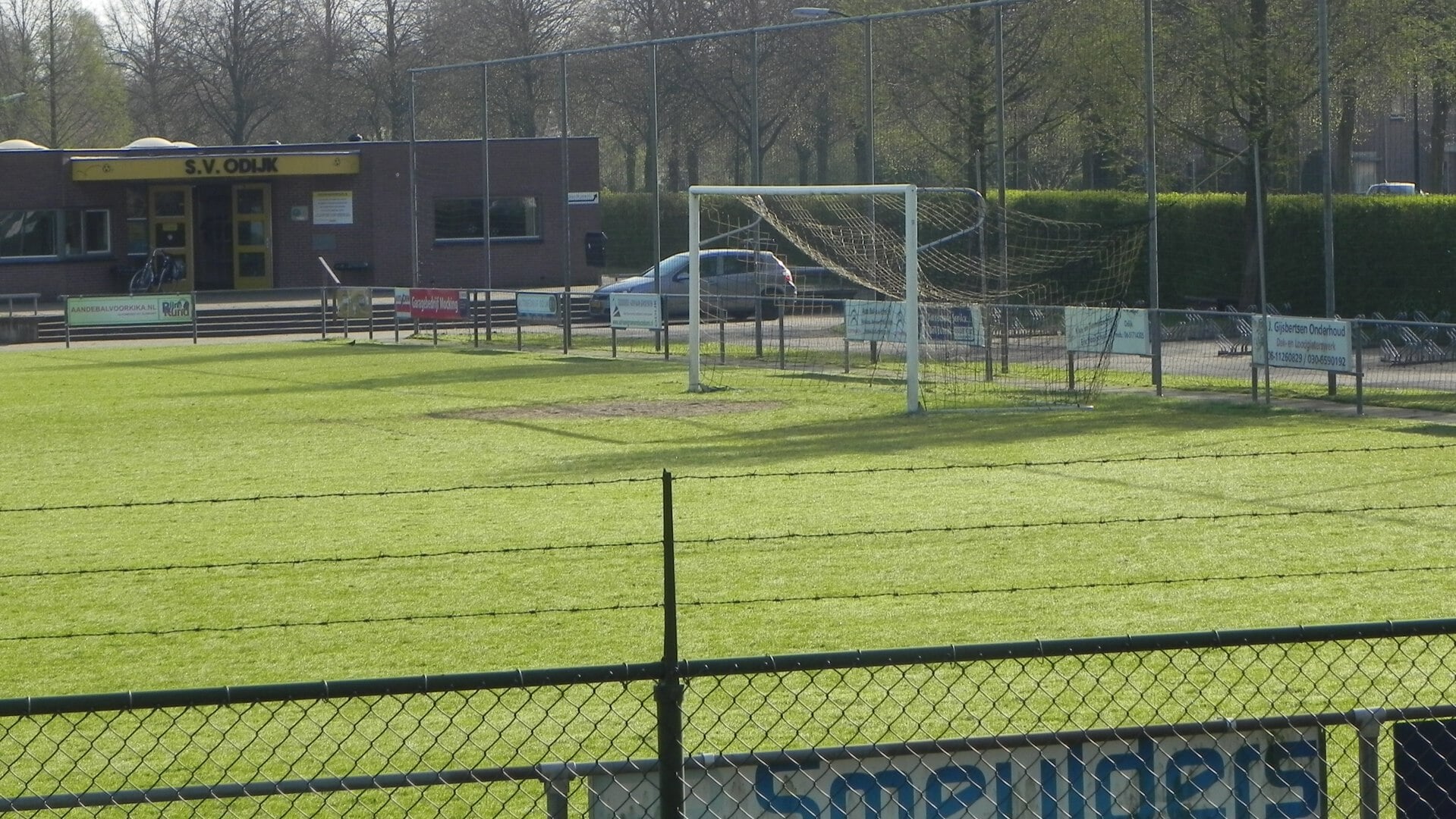 Het voetbalveld van Bunnik'73 te Odijk