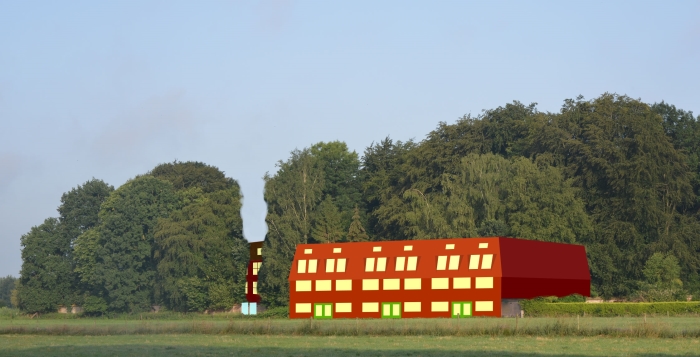 Impressie volgens laatste plannen die bij de gemeente liggen