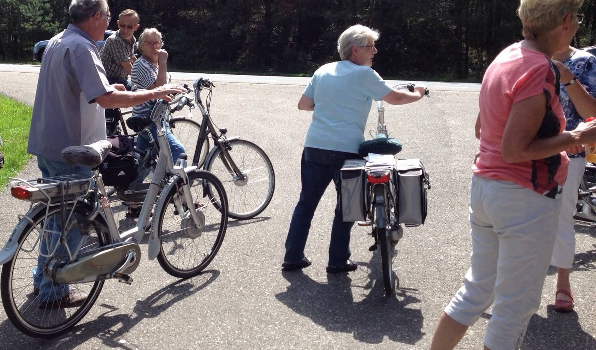 fietsen met Senioren Belangen