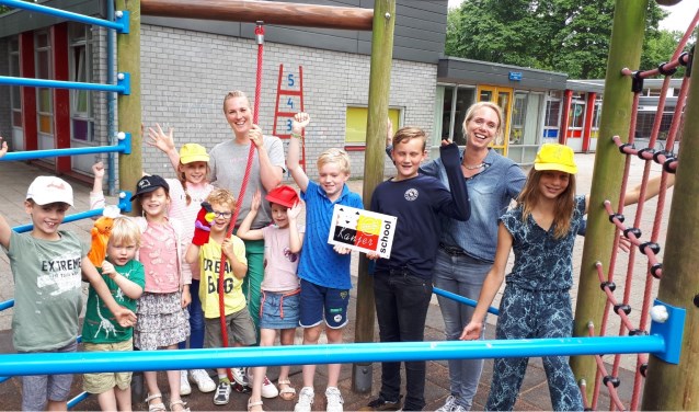 De Ladder is een Erkende Kanjerschool, leerkrachten en leerlingen zijn er trots op.