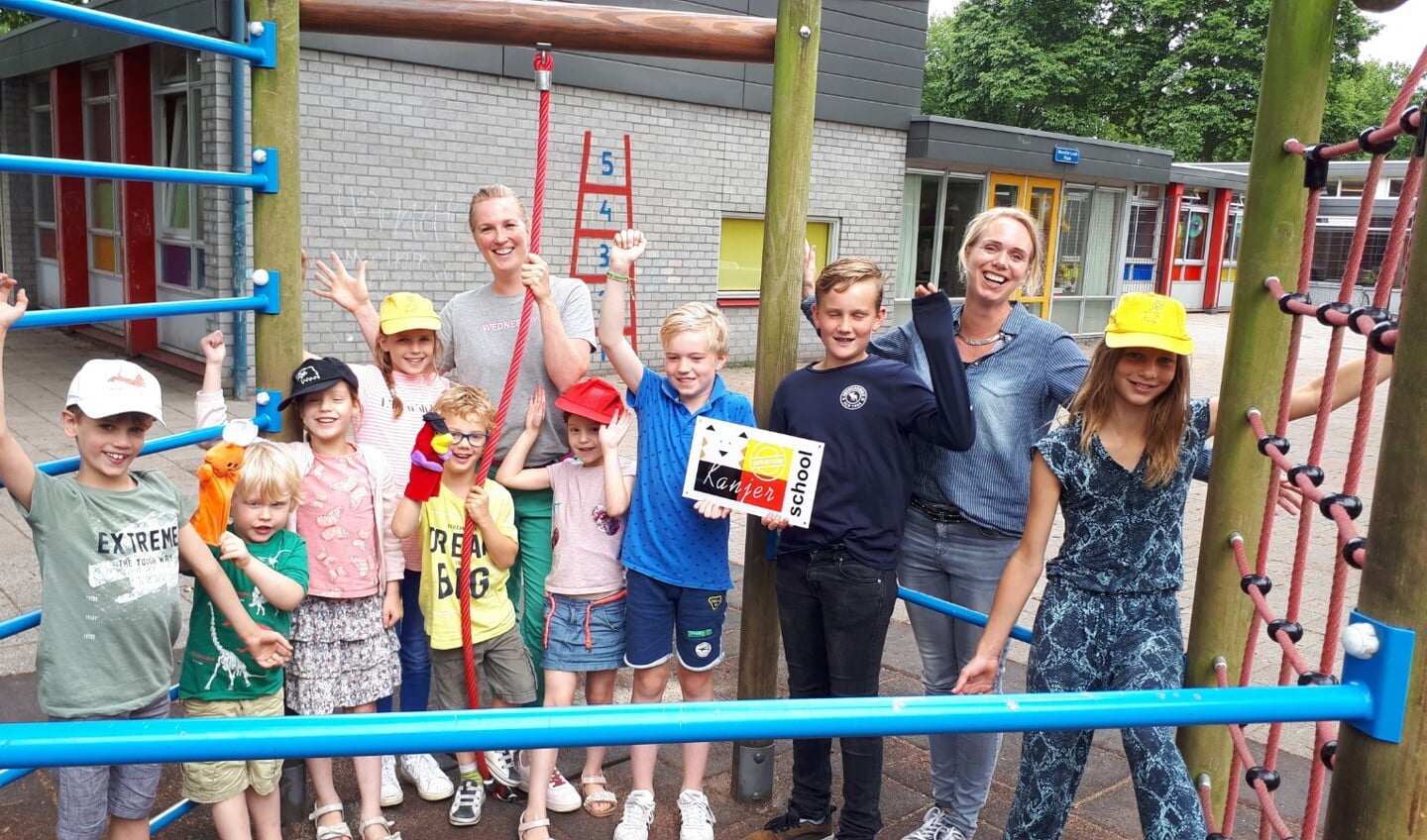 De Ladder is een Erkende Kanjerschool, leerkrachten en leerlingen zijn er trots op.