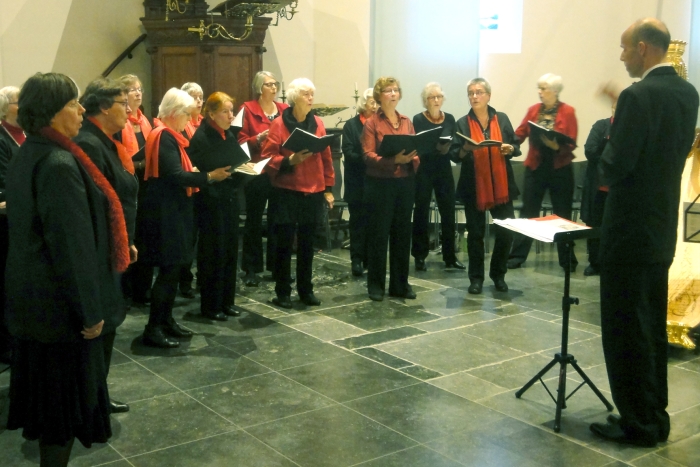 de dames van vkkd in concert