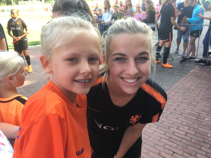 Selfie met Jackie Groenen