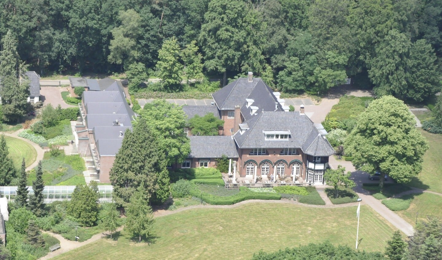 Een deel van landgoed De Pauwenhof.