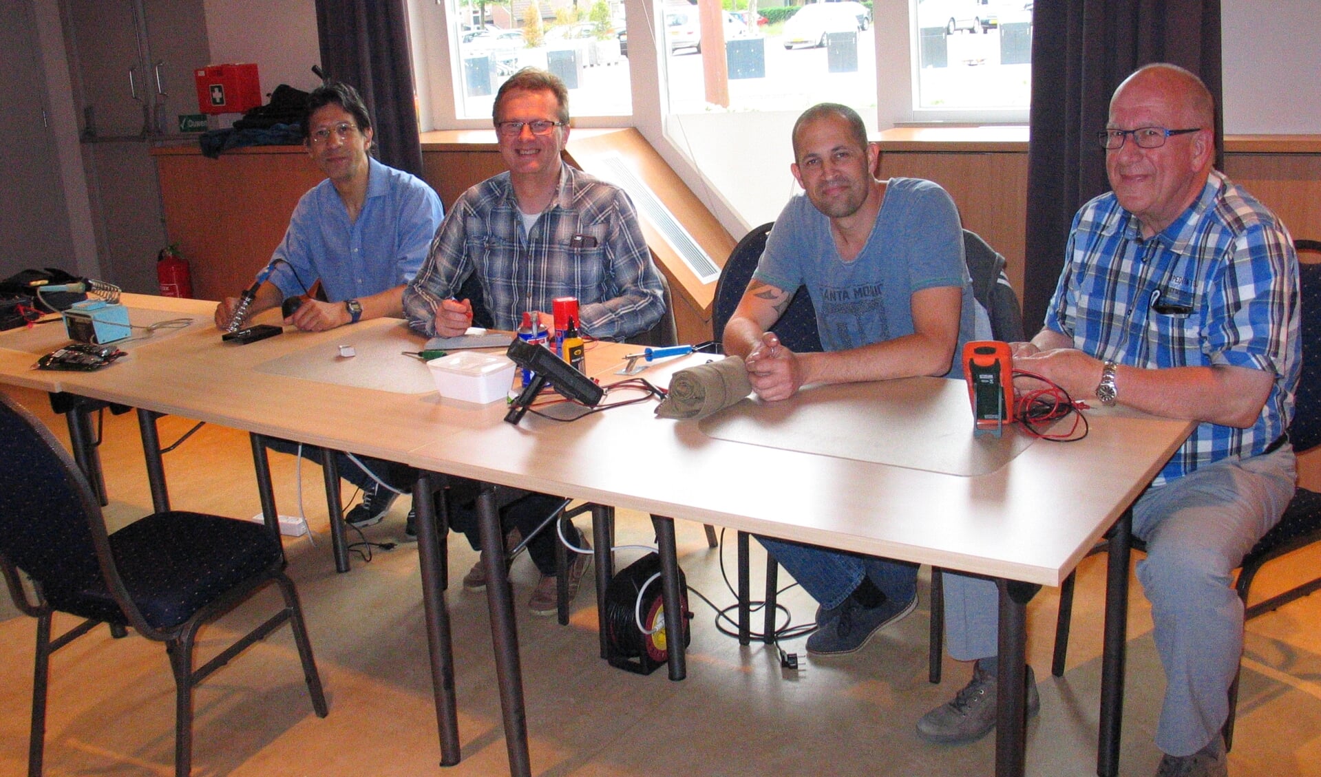 De Repairclub Hoevelaken en Nijkerk komt zaterdag weer bijeen in De Stuw.