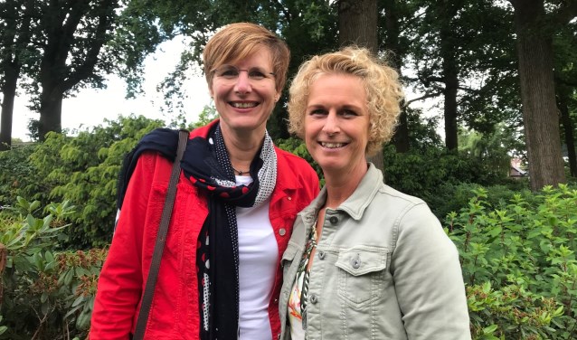 Ellen Alders (links) en Wilma Gorissen: ,,Hoge werkdruk is een groot probleem."