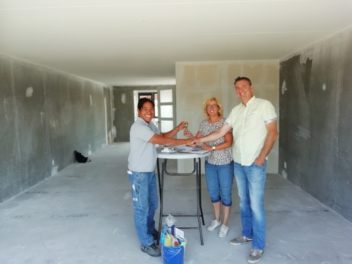 Overhandiging sleutel