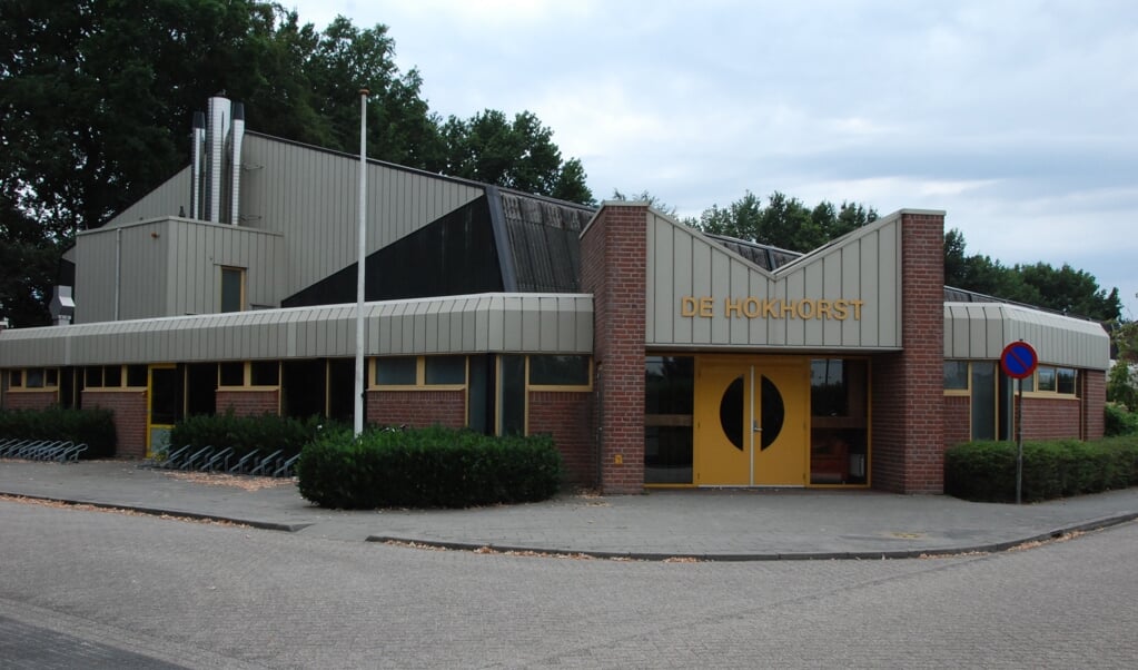 Sporthal De Hokhorst in Renswoude, een van de sportcentra in het dorp.
