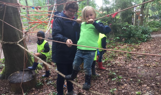 De survivalbaan is een uitdaging.