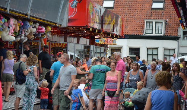 Gezellige drukte op de kermis vorig jaar
