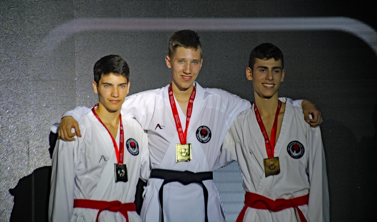 Julian Nobbe wint Europese titel EK karate Wado-Ryu