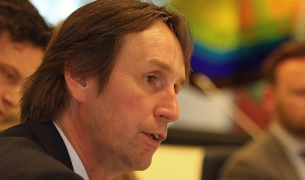 Wethouder Herbert Raat lichtte de Amstelveense inbraakpreventie toe in het NOS-journaal.