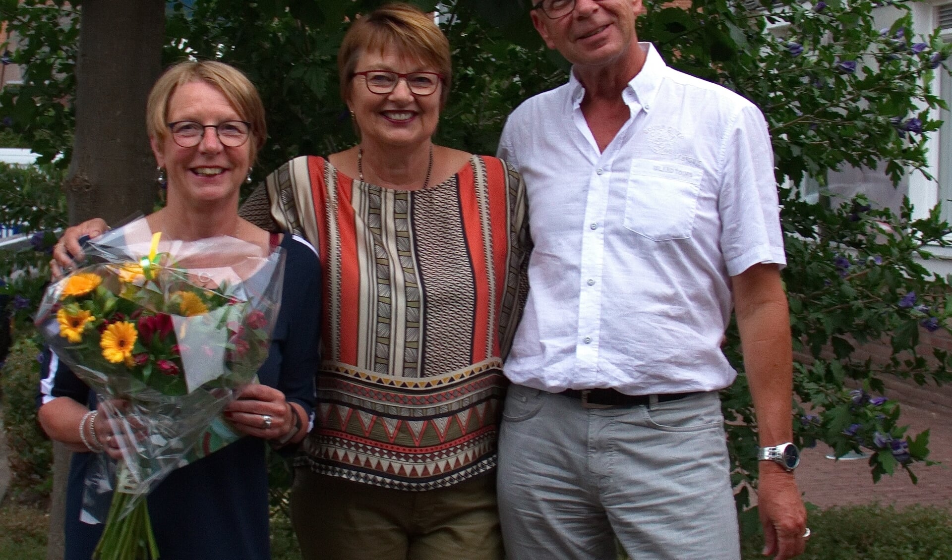 Joke de Kreij, Barbara van Ruijven en Rien v.d. Graaf