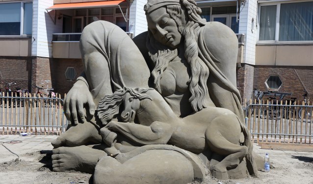 De winnende sculptuur van Sergio Ramirez