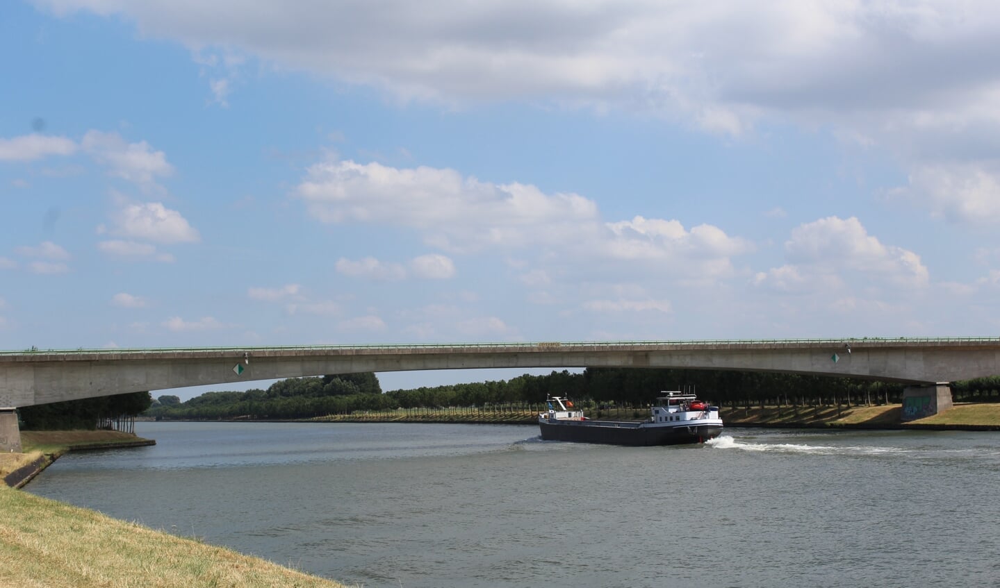 De Goyerbrug waar de windmolens zijn gepland
