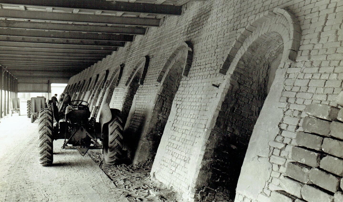 De ovens van steenfabriek De Lunenburg