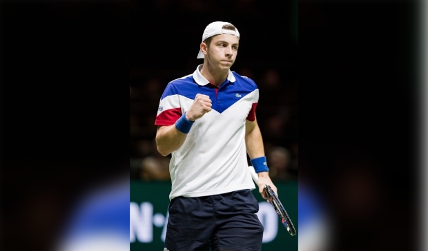 <p>Tallon Griekspoor staat op 29 achtereenvolgende overwinningen. </p>
