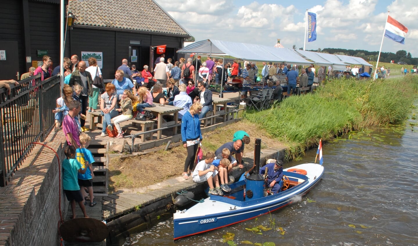 De ministoomdag is een feest voor jong en oud.