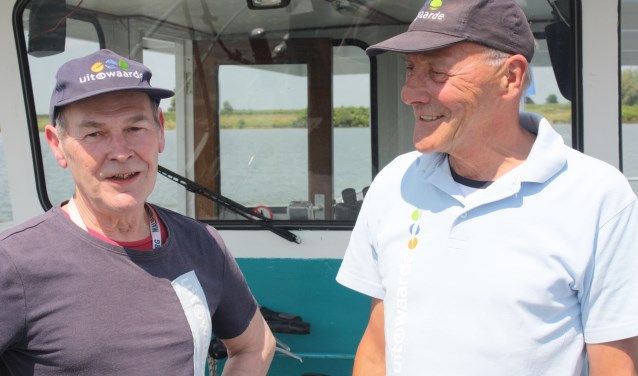 Schippers Eric van Grieken (l) en Cock Groeneveld.
