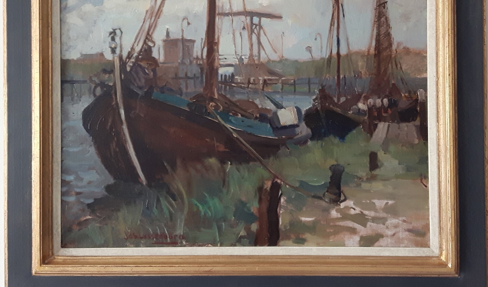 Het onbekende schilderij van Jos Lussenburg, nu te zien in Museum Nijkerk.