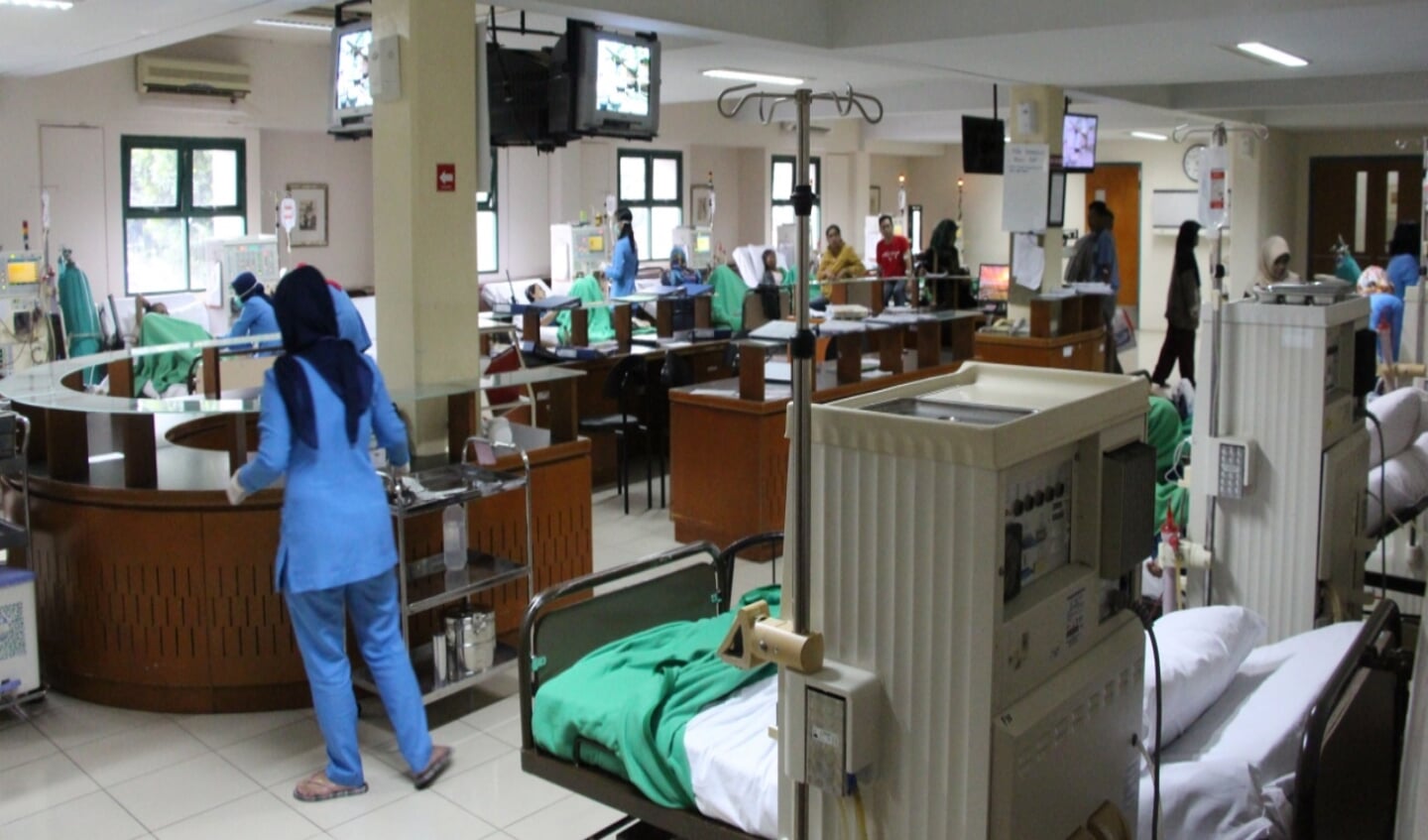 Het Habibie nierziekenhuis biedt dialysezorg op internationaal niveau.