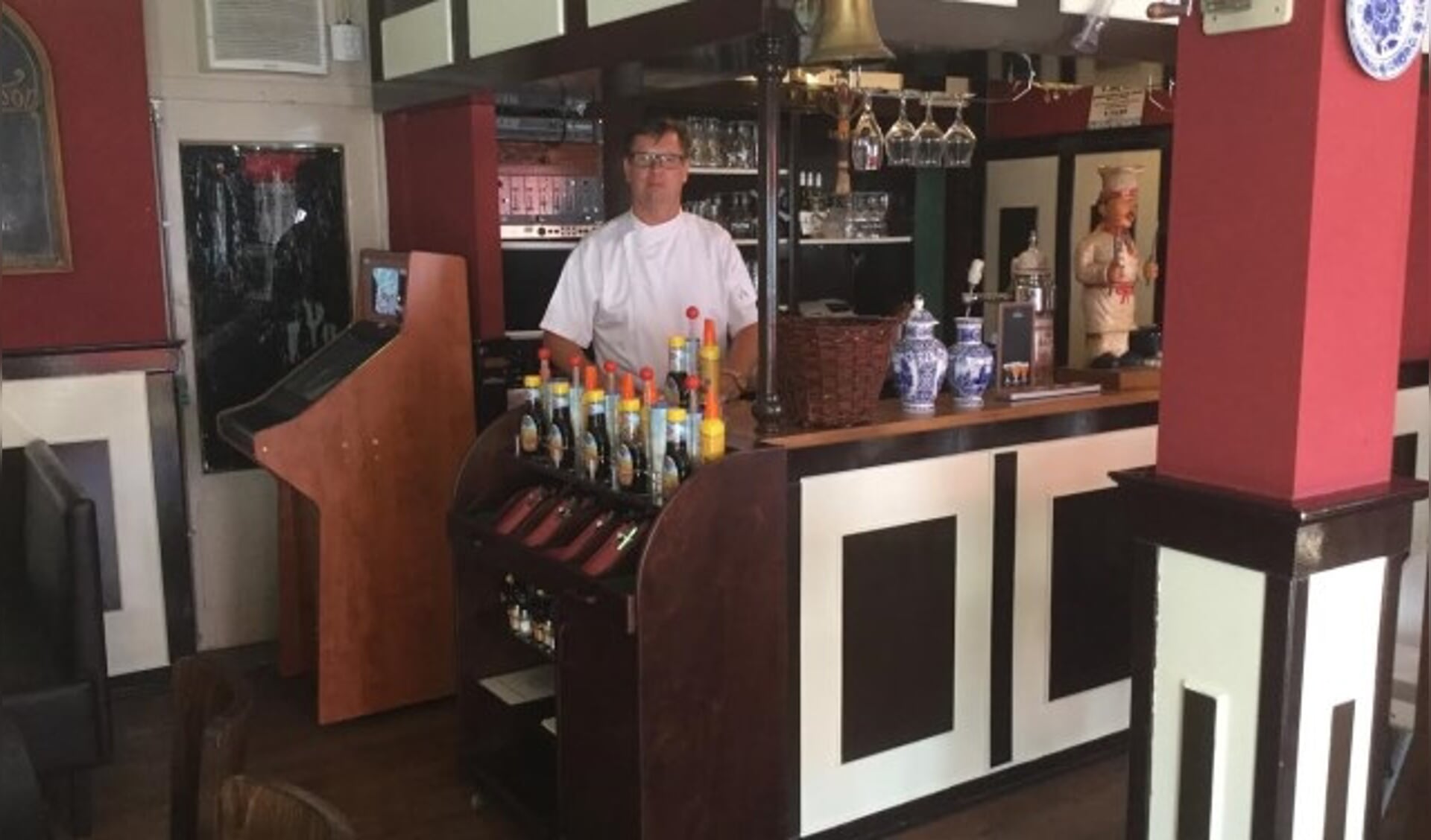 Martin Holleman is al ruim 20 jaar uitbater van café de Korenbeurs en 't pannenkoekenhuis Wageningen.