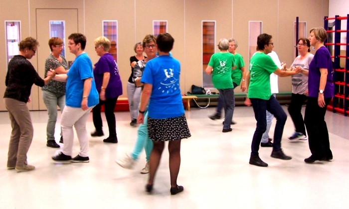 Dansgroep Talima in actie.