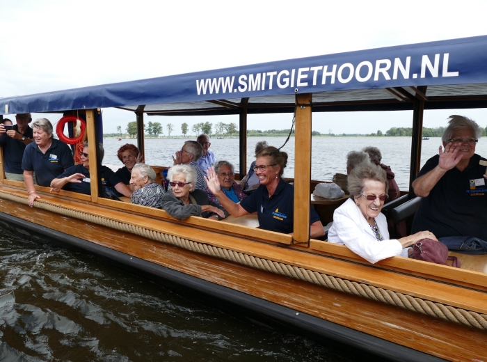 genieten van de vaartocht