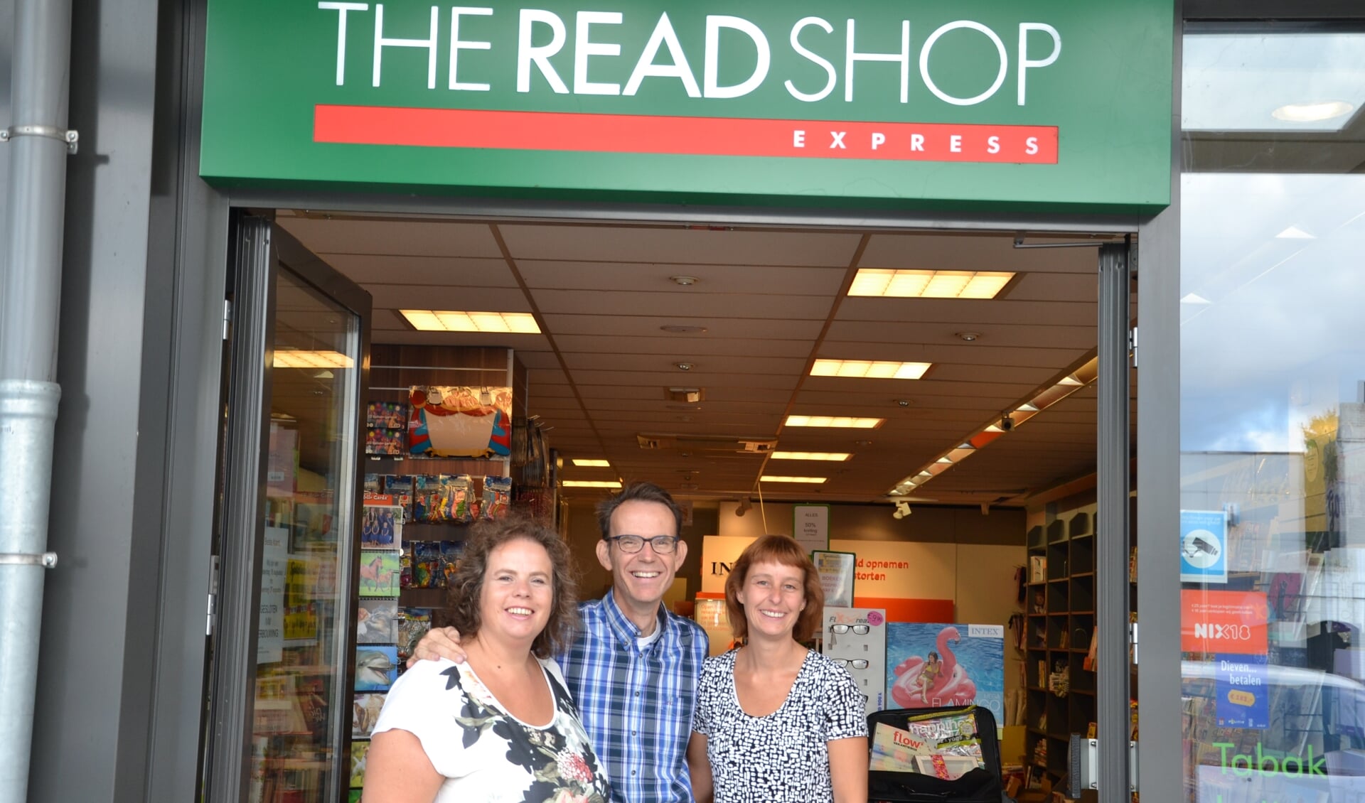 The Readshop aan de Leusderweg wordt vernieuwd. 