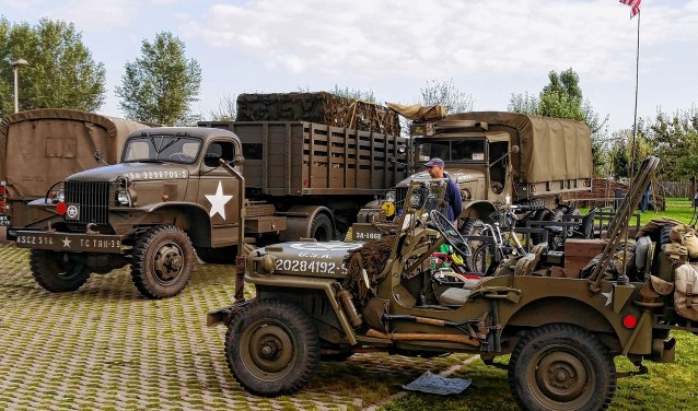 Er is genoeg indrukwekkend militair materieel te zien tijdens de Red Ball Express.