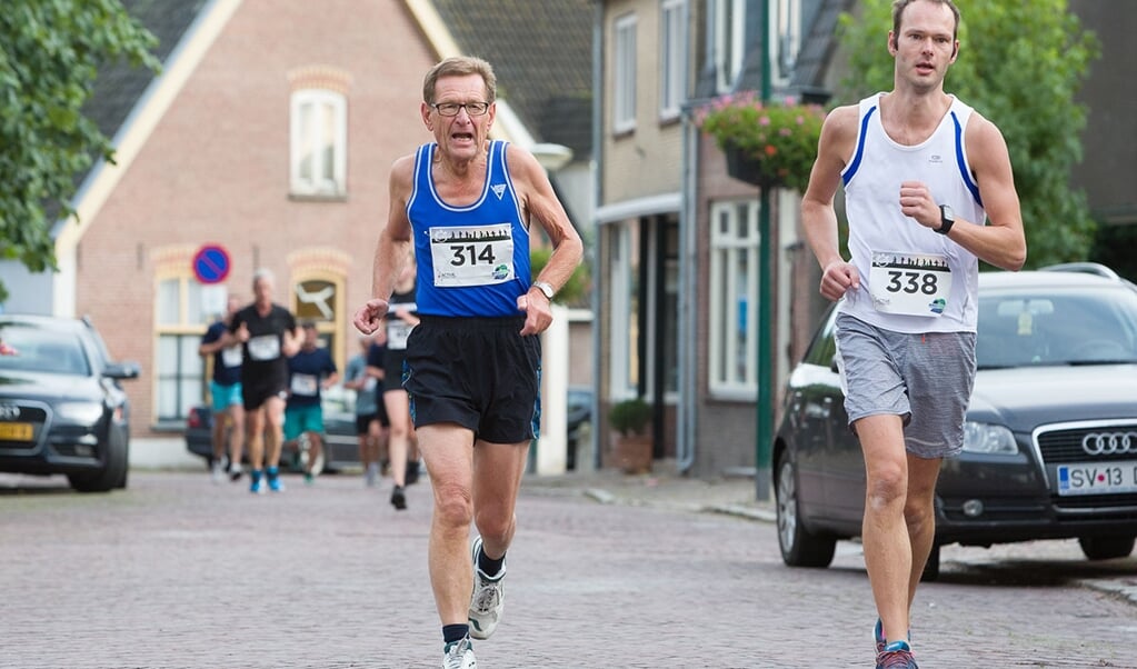 Henk van Werkhoven (75) doet dit jaar voor de vijfde keer mee met Werkhoven Loopt. 