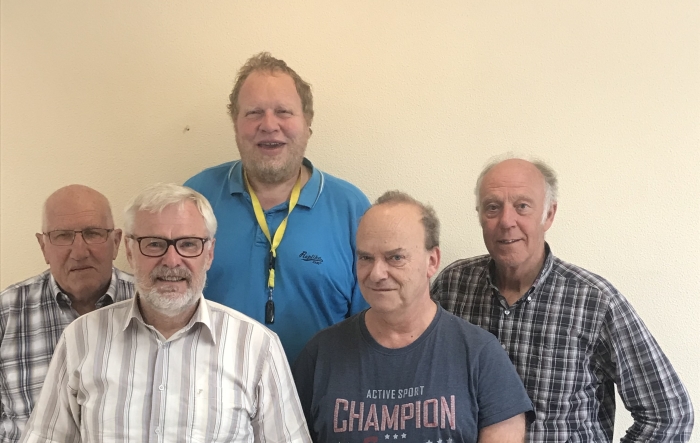 Het team van Seniorweb Hardinxveld-Giessendam