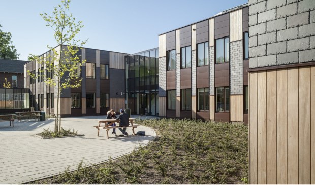 The Daaf Geluk School in Haarlem designed by Koning Ellis Architecten.