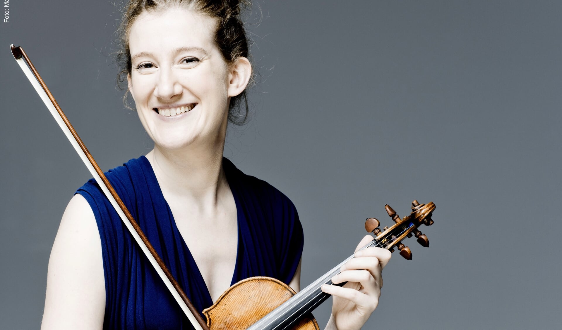 Violiste Maria Milstein opent op vrijdag 28 september als artist in residence het nieuwe concertseizoen van de Edesche Concertzaal.