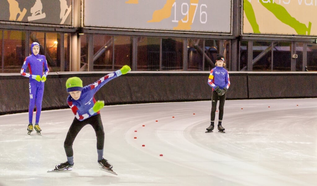 Schaatsvereniging Woudenberg wil 'veel kinderen enthousiast maken'.